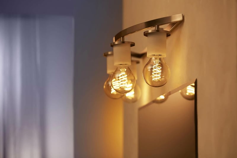 Philips Hue White Filament E27 LED izzó, dimmelhető, meleg fehér, okos vezérlés