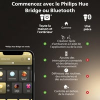 LED bodové svietidlo Philips Hue White GU10, 1 ks (400 lm), stmievateľná inteligentná žiarovka s teplým bielym svetlom, s ovládaním hlasom a cez aplikáciu 5