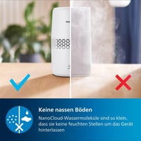 Philips Humidifier 2000 Series Párásító, 99,97%-kal Kevesebb Baktériummal, 2L Tartály, 31m² Helyiséghez, Ultra Csendes 32dB, Automata Kikapc 6