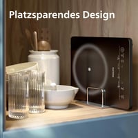 Plită cu inducție Philips 3000 - Negru, afișaj cu panou tactil 2