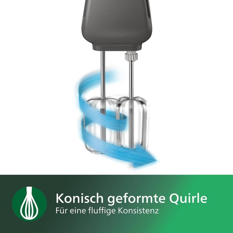 Philips kézi mixer 450W 5 fokozat turbo fehér
