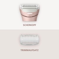 Aparat de ras electric fără fir pentru femei Philips Lady Shaver Seria 8000 BRL129/00, pentru utilizare umedă și uscată, cu cap flexibil cu 3 lame, lumină LED și autonomie de 100 de minute 8