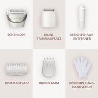 Aparat de ras electric fără fir Philips Lady Shaver Seria 8000 BRL159/00 pentru femei, utilizare umedă și uscată, 3 lame, cap flexibil, LED, față/picioare/corp/zonă inghinală, 100 minute 10
