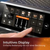 Espressor automat Philips LatteGo EP5447/90 Seria 5400, 12 băuturi, sistem de spumare a laptelui, ecran tactil, 4 profiluri, crom 4