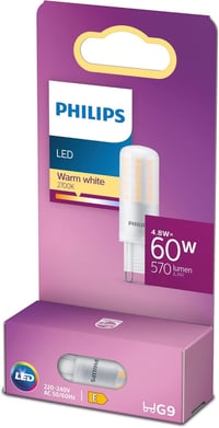 Philips LED Kapszula Spot G9 4.8W Meleg Fehér 2700K - 60 W Equivalent 1