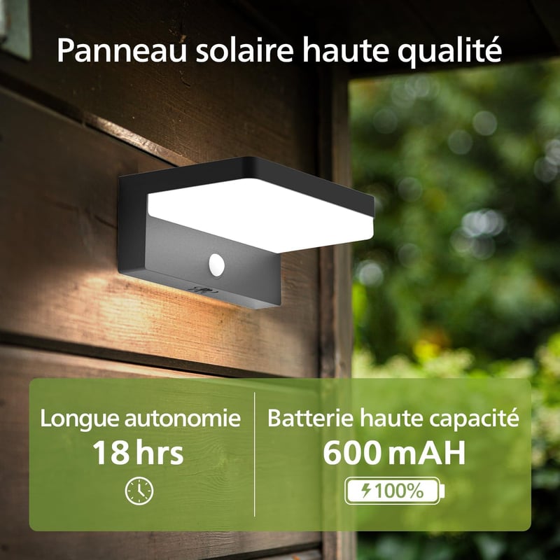 Philips LED napelemes szenzoros kültéri lámpa