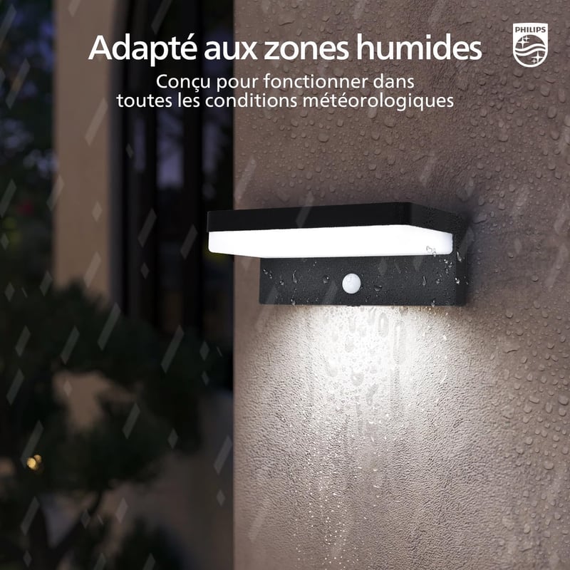 Philips LED napelemes szenzoros kültéri lámpa