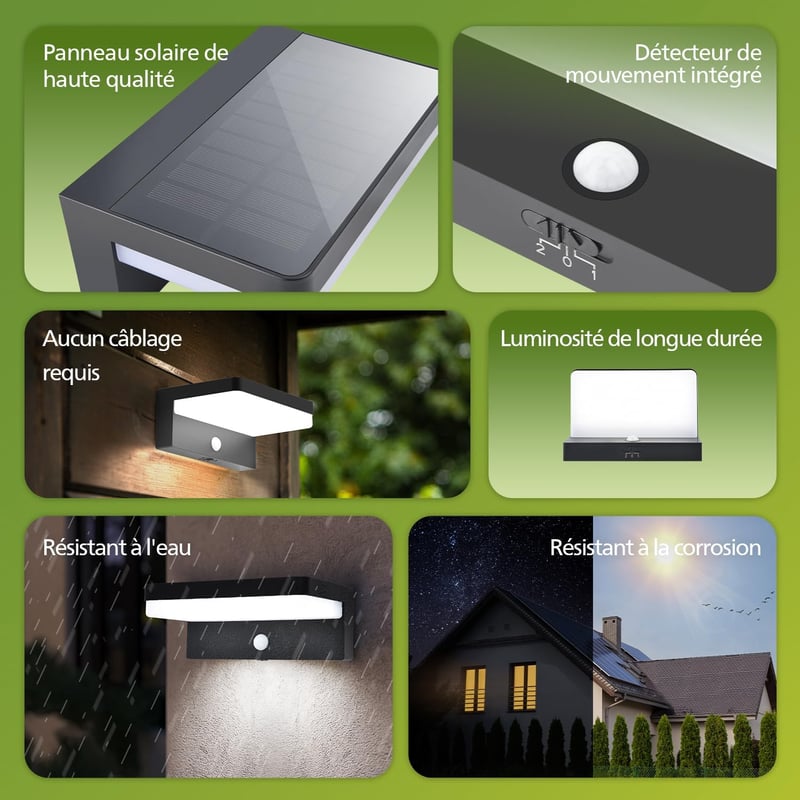 Philips LED napelemes szenzoros kültéri lámpa