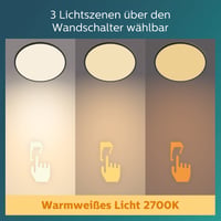 Stropné LED svietidlo Philips SceneSwitch 36W, 3 úrovne jasu — Na výrobku sú viditeľné známky používania (stav: pozri 2. obrázok) 7