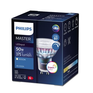 Philips MASTER LEDspot ExpertColor LED žarulja 5,5W (50W) — Ljepilo je popustilo na vrhu, kao što se vidi na slici (stanje: vidi 2. sliku)