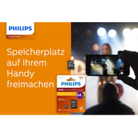 Pamäťová karta Philips Micro SDXC 64 GB Class 10 UHS-I U1 s SD adaptérom FM64MP45B 7