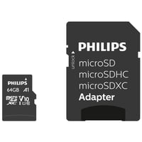 Pamäťová karta Philips Micro SDXC 64 GB Class 10 UHS-I U1 s SD adaptérom FM64MP45B 1