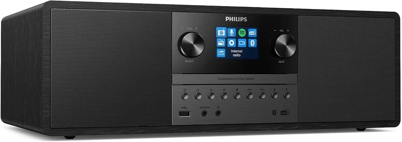Philips Mini Stereo Rendszer Kompakt Hangszóró