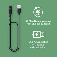 Aparat de tuns multifuncțional Philips Multigroom Seria 3000 MG3930/15 – set de 7 piese pentru față și păr, cu lame auto-ascuțite și 10 setări de lungime 7