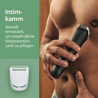 Aparat de tuns multifunctional Philips Multigroom seria 3000 MG3946/15, 9 accesorii - față, cap și corp, lame autoascutibile, 12 setări de lungime 6