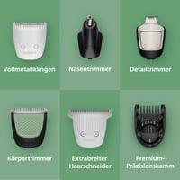 Philips Multigroom 7000 MG7962/30 Pánsky zastrihávač 19-dielny – Tvár, hlava a telo, samoostriace čepele, 26 nastavení dĺžky (0,5 – 20 mm) 4