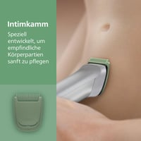 Aparat de tuns 11-în-1 PHILIPS Multigroom Series 5000 MG5951/15 pentru față, păr și corp, lame din metal cu auto-ascuțire, 17 setări de lungime (0,5-16 mm) 6