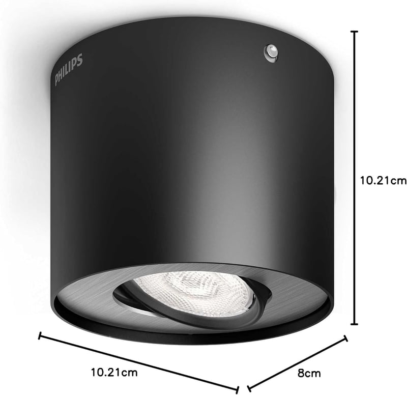 Philips MYL Stage Spot 320 lm fekete fényszóró 4,5W