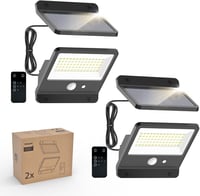 Philips napelemes kültéri LED lámpa mozgásérzékelővel, távirányítóval, IP65 1