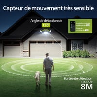 Philips napelemes kültéri LED lámpa mozgásérzékelővel, távirányítóval, IP65 4