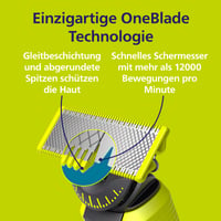 Lamă de schimb originală Philips OneBlade 360 – Compatibilă cu toate modelele OneBlade și Pro, 5 buc. (QP450/50) 4