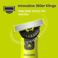 Lamă de schimb originală Philips OneBlade 360 – Compatibilă cu toate modelele OneBlade și Pro, 5 buc. (QP450/50) 6