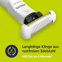Lame de schimb Philips OneBlade QP229/50 pentru aparat de ras și trimmer electric, oțel inoxidabil, protecție suplimentară a pielii, 2 bucăți 6