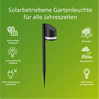 Philips Outdoor Solar Fyve Kerti Lámpa 1,5W Fekete IP44 2
