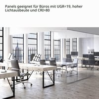 Philips Projectline LED mennyezeti lámpa 295 x 1195 mm méretű, modern irodai és kereskedelmi világítás 3