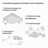 Philips Projectline LED mennyezeti lámpa 295 x 1195 mm méretű, modern irodai és kereskedelmi világítás 6