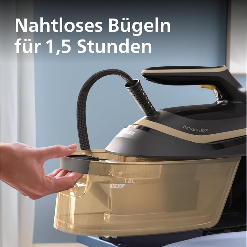 Philips PSG6064/80 Gőzölő Vasaló Arany 600g Gőzlöket Funkcióval