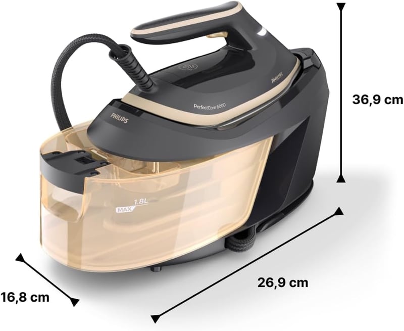 Philips PSG6064/80 Gőzölő Vasaló Arany 600g Gőzlöket Funkcióval
