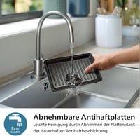 Philips HD2350/80 5000 Series 3 az 1-ben szendvicssütő, 750 W - fekete/ezüst 5