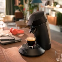 Kávovar na kávové kapsuly Philips Senseo Original Plus CSA210/60, čierny, nastaviteľná intenzita kávy, technológia Coffee Boost, recyklovaný plast 3