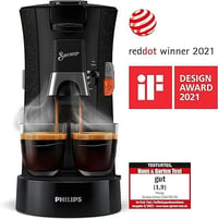 Kávovar na kávové kapsule PHILIPS Senseo Select CSA240/20, čierny/viacfarebný, 3 špeciálne nápoje, voliteľná intenzita, funkcia Memo, 1450 W 6