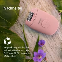 Philips Series 2000 BRE229/00 žičani epilator za žene za uklanjanje dlačica na nogama, crni 6