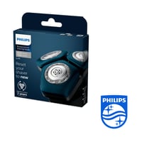 Capete de schimb pentru bărbierit Philips SH71/50 pentru aparate de ras electrice Series 7000 și 5000 - Capete de rezervă din oțel inoxidabil 7