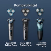 Capete de schimb pentru bărbierit Philips SH71/50 pentru aparate de ras electrice Series 7000 și 5000 - Capete de rezervă din oțel inoxidabil 4