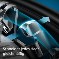 Aparat de ras electric pentru bărbați Philips Shaver Series 5000 S5465/18 – bărbierit umed și uscat, albastru metalizat, cu trimmer de precizie și husă de călătorie 2