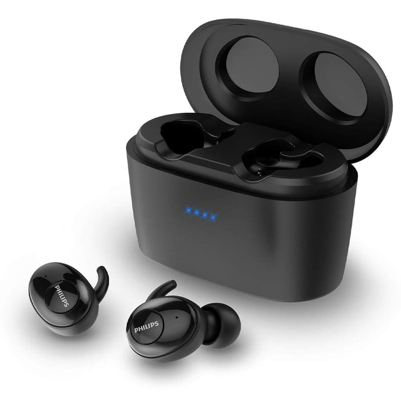 Bluetooth slúchadlá do uší Philips SHB2515BK/10 s integrovaným mikrofónom, potlačením hluku, 3 veľkosťami nástavcov, čierne