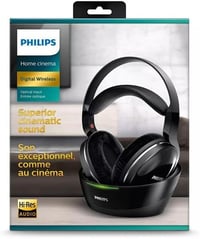 Philips SHD8850/12 vezeték nélküli TV fejhallgató - fekete 2