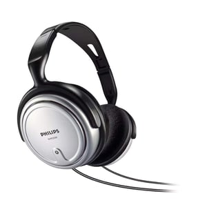 Hi-Fi TV slúchadlá Philips SHP2500/10 so 6 m káblom – strieborné/čierne