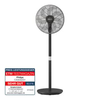 Stojanový ventilátor Philips Smart 3000 Series SilentWings 2 v 1, čierny, prietok vzduchu 2562 m³/h, tichá prevádzka 2