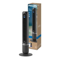 Ventilator turn Philips Seria 7000, Gri închis, Debit de aer 2440 m³/h, Ventilator vertical silențios 10