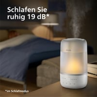 Philips Smart Párásító 38m² Aromaterápia Éjszakai Fény Csendes Alváshoz HU1509/00 7