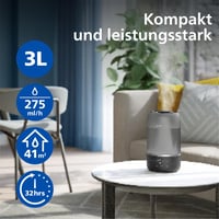 Philips Smart Párásító 41m² - Aromaterápia, Éjszakai Lámpa, Csendes Alvás Funkció 4
