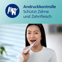 Elektrická zubná kefka Philips Sonicare 3100 HX3675/13, sonická zubná kefka, so snímačom tlaku a časovačom, biela, balenie 2 ks 4