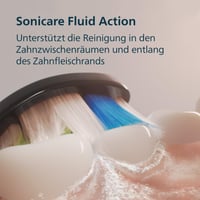 Periuță de dinți electrică Philips Sonicare 5500 HX7113/01, 2 moduri de curățare, senzor de presiune, EasyStart, SmarTimer, BrushPacer, bleumarin 4