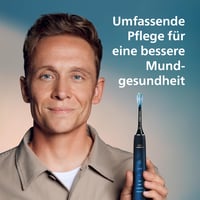 Periuță de dinți electrică Philips Sonicare DiamondClean 9000, cu 4 capete de periaj C3 Premium Plaque Defense, Aquamarine (HX9911/89) 2