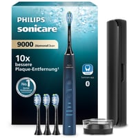 Periuță de dinți electrică Philips Sonicare DiamondClean 9000, cu 4 capete de periaj C3 Premium Plaque Defense, Aquamarine (HX9911/89) 1